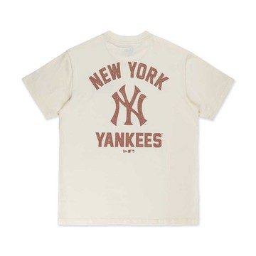 NEW ERA 男女 短袖上衣 SS25 ESSENTIAL 紐約洋基 NE14499033