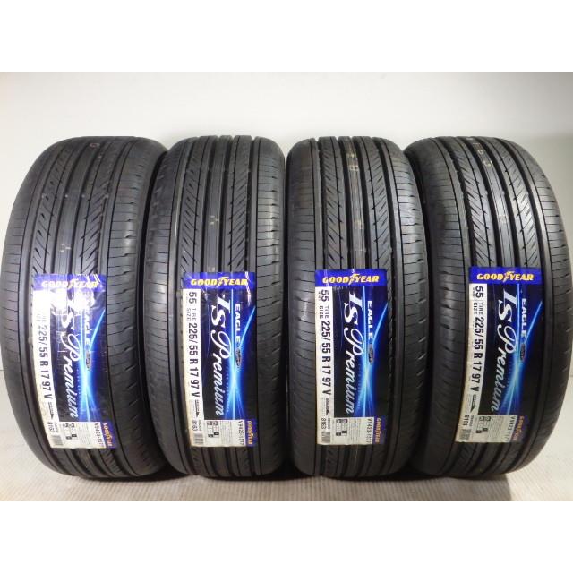 225/55R17 97V グッドイヤー GOODYEAR 夏 イーグル EAGLE LS PREMIUM 未使用 4本セット サマータイヤ ...
