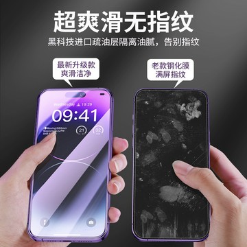 高清 彩邊晶瓷膜 玻璃貼 保護貼 適用蘋果 iPhone 14 13 12 11 pro max XR XS 14pro