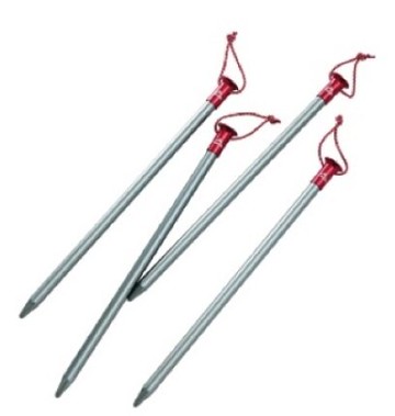 【【蘋果戶外】】出清 MSR 09563 Core 硬地悍將鋁合金營釘9"【4入】營丁 單支14公克 23CM