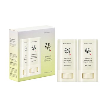 beauty of joseon Matte sun stick: Mugwort + Camelia Double Pack