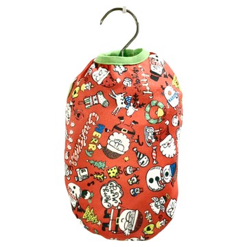 SassyDog 保暖衣 拉布拉多 黃金獵犬 哈士奇適用  5L  聖誕 紅色  1件