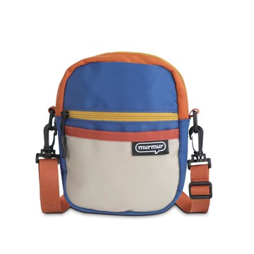 【murmur】輕量旅行兩用mini包｜橘藍_廠商直送