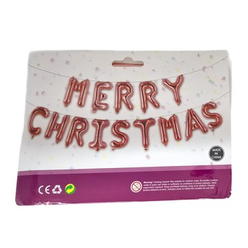 聖誕快樂字母套組  玫瑰金  2組