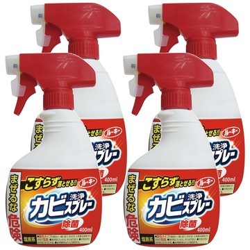 第一石鹼 Rookie 浴室除霉噴霧泡 噴頭款  4瓶  400ml