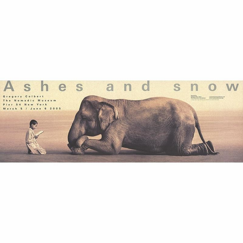 Ashes and snow 象に本を読んで聞かせる少年（グレゴリー