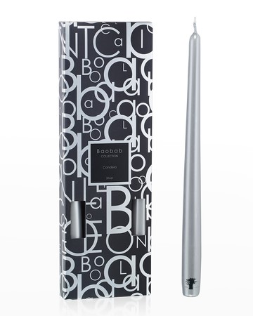 Candela Candlesticks, Silver