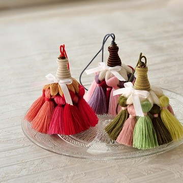 流蘇飾品 壁飾 掛飾 擺飾 居家良品 Key Tassel