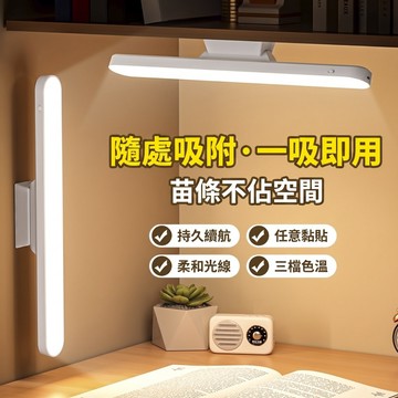 【台灣現貨 免運】LED燈 磁吸燈 床頭燈 閱讀燈 學生學習 護眼檯燈 遙控燈 充插兩用 宿舍燈 化妝燈 觸控燈 加長