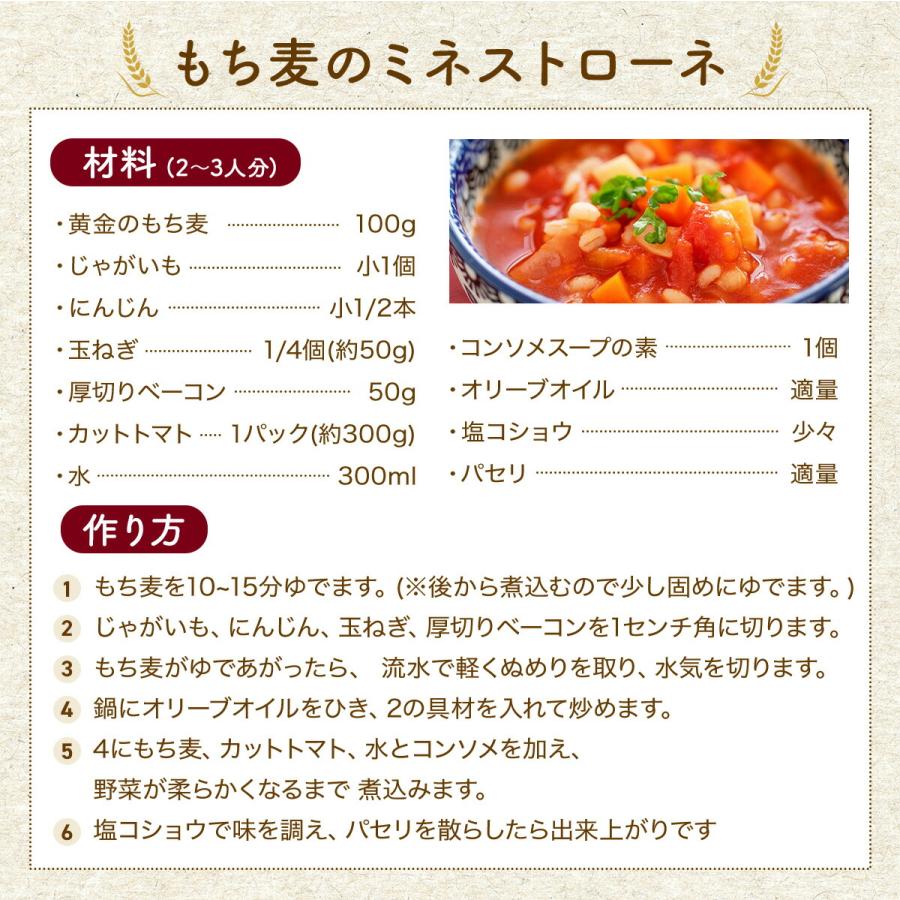 黄金のもち麦 5kg (500g×10個)もち麦ごはん もち麦 国産 九州産 機能性表示食品