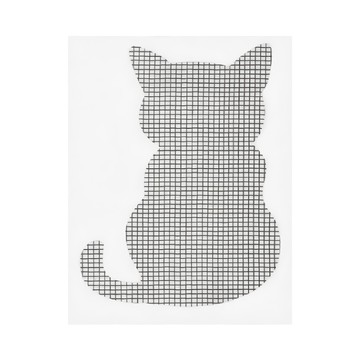 FaSoLa 多用途紗窗DIY快速修補貼組 5x200cm 貓咪款  2組