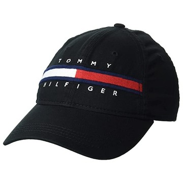 Tommy Hilfiger 湯米Avery棒球帽(黑色)