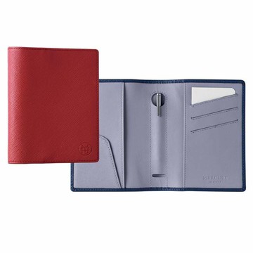 真皮護照夾套 (可提供烙印客製服務) 紅