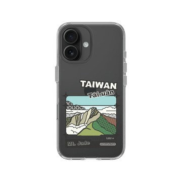 iPhone 16 Clear Case（相機按鈕） 透明 - 老屋顏 Old House Face - 鐵窗花紋 - 台灣玉山