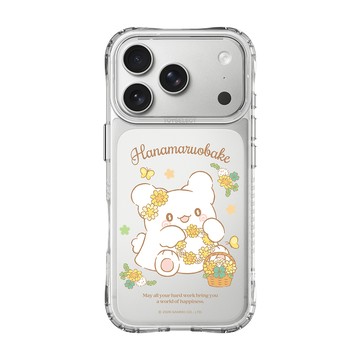 【正版授權】小幽靈花丸串花圈抗黃防摔MagSafe iPhone手機殼