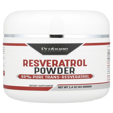 Probase Nutrition, 白藜蘆醇粉，1.4 盎司（40 克）