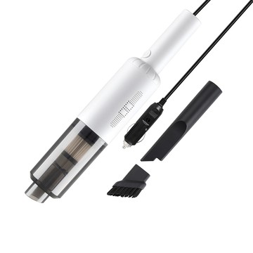 aibo 超輕量12V車用 乾濕兩用有線吸塵器(LY-CK33)-白色