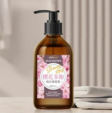 植萃櫻花多酚沐浴乳500ml