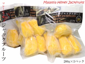 ジャックフルーツ マレーシア産 冷凍200g×3パック パラミツ 波羅蜜