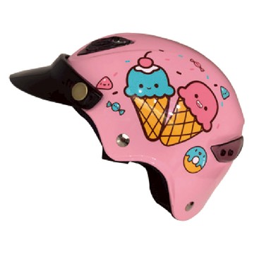 GP6 0012 1/2兒童安全帽-粉紅色