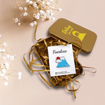 | •R• | 全新 | 日本富士山 | 金屬胸章/別針/釦針/徽章