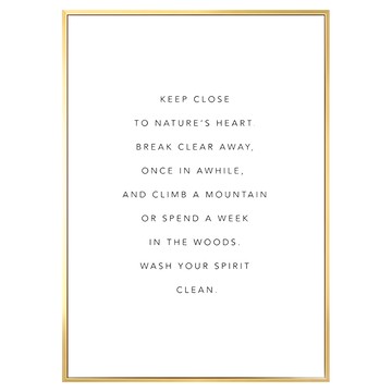 菠蘿選畫所 NS_初心 金色 1入  70 x 50cm