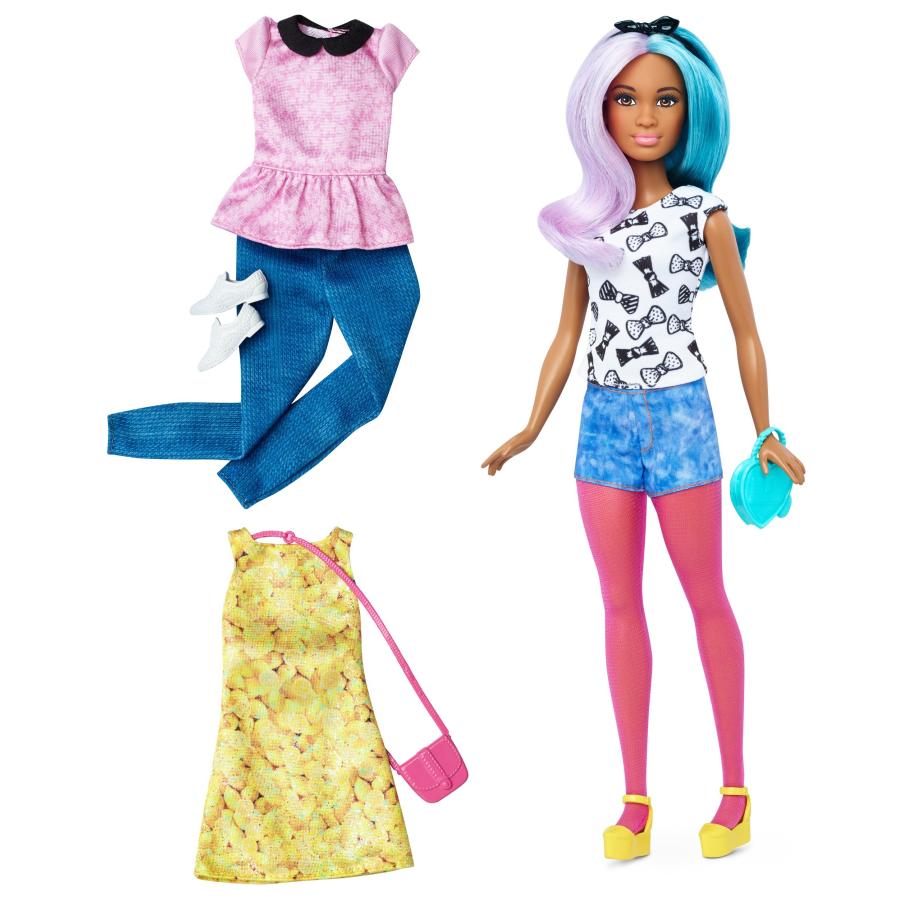 Barbie Fashionistas Doll ＆ Fashions Blue Violet, Petite並行輸入