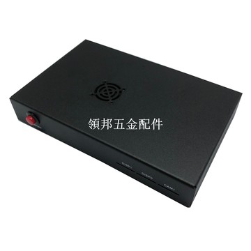 樹莓派RaspberryPiCM4CM4IO金屬外殼氧化黑帶風扇開機鍵嵌入開發[領邦五金配件]