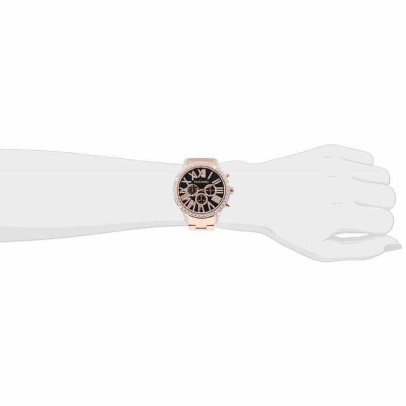 腕時計 スワロフスキー ジルコニア メンズ ゴールド watch