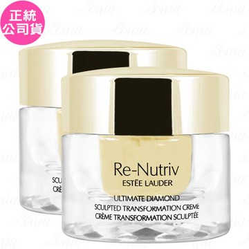 ESTEE LAUDER 雅詩蘭黛 白金級黑鑽松露塑顏奇蹟霜(15ml)*2(公司貨)