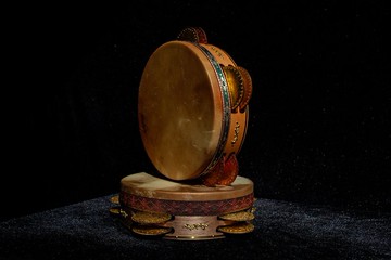 Ultreya Riq 鹿皮 鈴鼓 pandeiro Riqq Tambourine 埃及 土耳其