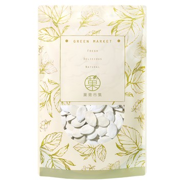 GreenMarket 菓青市集 後龍奶香白瓜子 泡茶 300g/包  1包