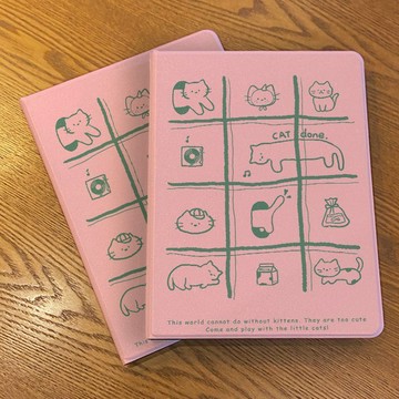 方格動物書本式適用iPad保護套ipad9/10/11平板殼全包air7/6 13
