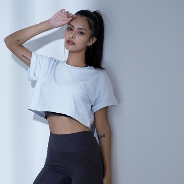 XY-Stretch Oversized 短版短袖