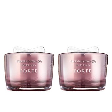【FORTE】6%精純胎盤素肌活乳霜(55ml/瓶) 2瓶/組