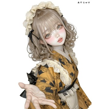 【9 月新品】07-143-0190 人物貼紙 幻想復古浪漫喫茶