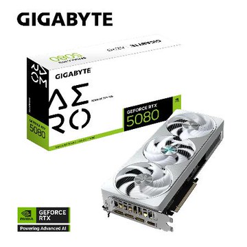 【GIGABYTE 技嘉】RTX 5080 AERO OC SFF 16G 顯示卡