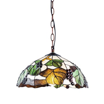 E27蒂凡尼單吊燈  L12-56-61431