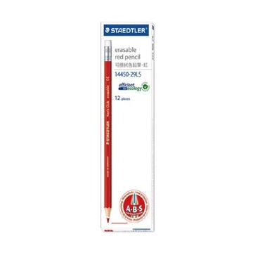 【STAEDTLER 施德樓】快樂學園 可擦拭色鉛筆單色 打裝 MS14450(3盒)