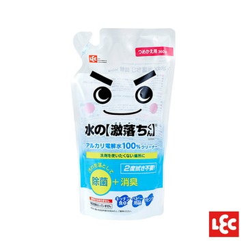 【激落君】鹼性電解水去污噴劑補充包360ml(日本製)