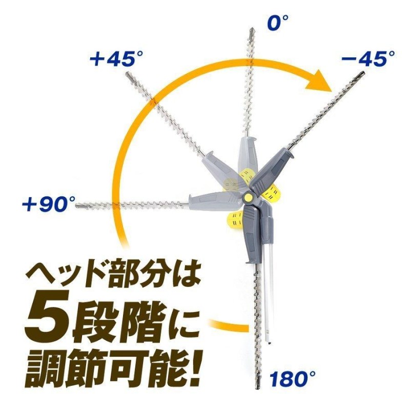 ヘッジトリマー 草刈り機 高枝バリカン（延長ポール付き）最長3m 充電式 18V 電動 コードレス 高枝切りバサミ 伸縮可能 枝切りctb 国華園 |  LINEブランドカタログ