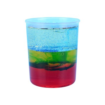 「探梦科学小实验」STEAM科教 DIY手工制作 液体彩虹楼层密度分离科教学生玩具科技小制作