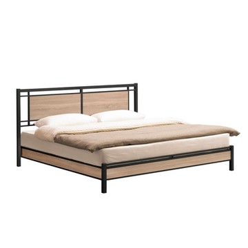 唯熙傢俱-威尼斯橡木色6尺床片雙人床台