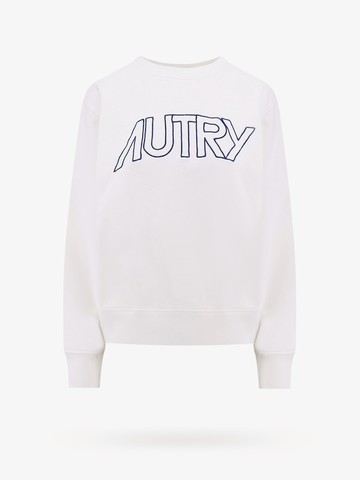 Cotton sweatshirt with embroidered logo - AUTRY - gender_Woman