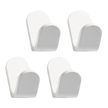 SJIAYP 簡約黏鉤 4個  8717  1組  白色