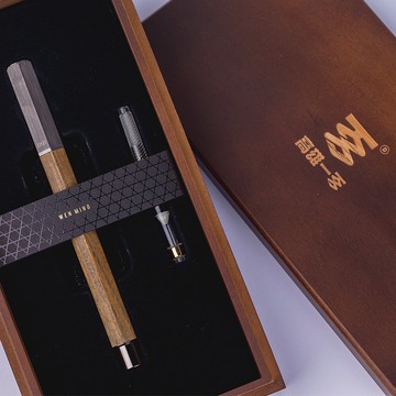高雄一百綠檀木鋼筆組