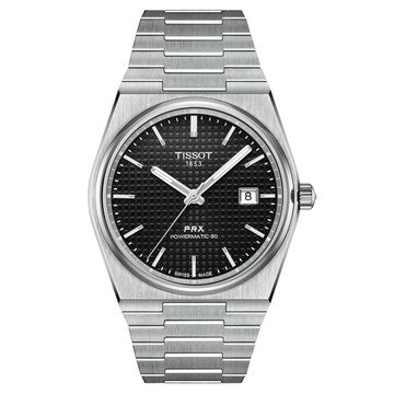TISSOT 官方授權 PRX 簡約復古機械腕錶-黑 錶 手錶 送禮 T1374071105100 / T137.407.11.051.00