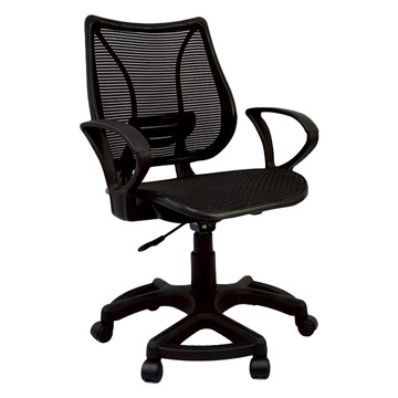 收納王妃 台灣製造 人體工學椅 AH-10  48 x 60 x 99cm  黑色