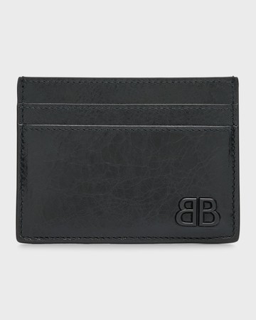 Men's Monaco BB-Logo Lambskin Card Holder