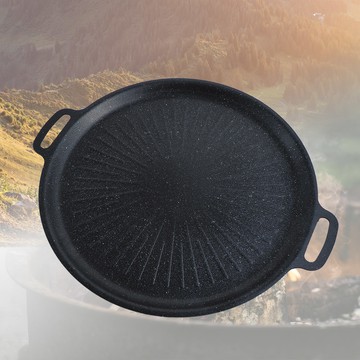 優得i煎烤韓式烤肉不沾烤盤-34cm